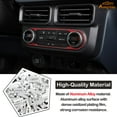 Car Air Conditioning Mode AIF4 Panel Decorative Cover Compatible