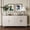 Champagne, variant on Modern Lacquered 4 Door Wooden Cabinet Sideboard Buffet Server Cabinet Storage Cabinet for Living Room, Entryway, Hallway, Office, Kitchen and Dining Room (Blue)