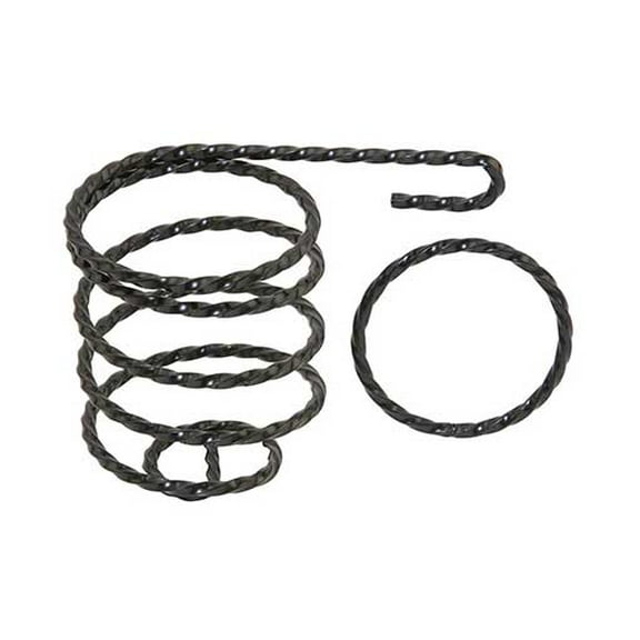 Black Twisted Baseball Bat Holder for Bike, bicycle, lowrider, cruiser, trike.