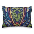 thumbnail image 2 of Creative Products Navy Background Folk Pattern 14x20 Indoor / Outdoor Pillow, 2 of 9