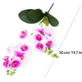 thumbnail image 4 of HAOSHICS 3Pcs Artificial Phalaenopsis Flowers Fake Orchid Flowers Real Touch Phalaenopsis for Table Centerpieces Home Wedding Party Decor (Four heads white), 4 of 9