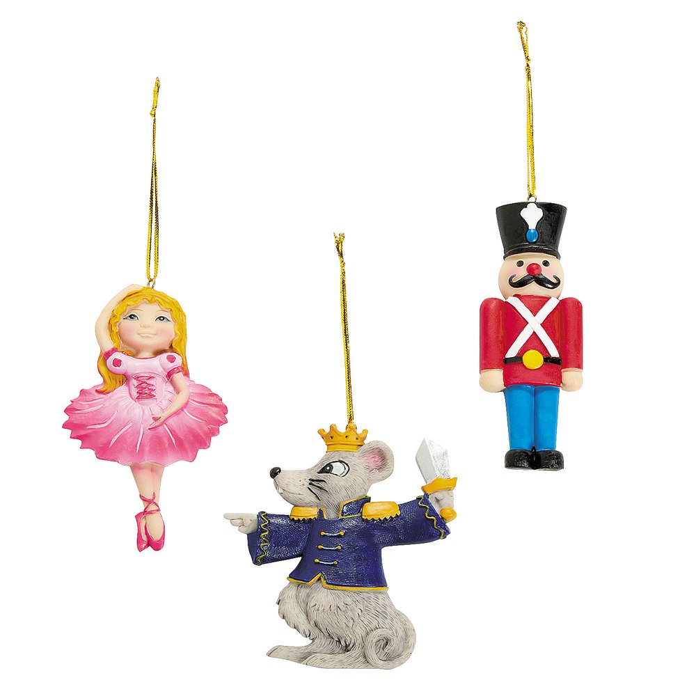 Nutcracker Series Ornaments Home Decor 12 Pieces