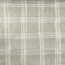 Decora Furnishings Tartan Design Velvet Finish Digitally Printed Fabric for Upholstery, Craft, Window Treatments - Width 54 inches - Fabric by The Yard (Green)