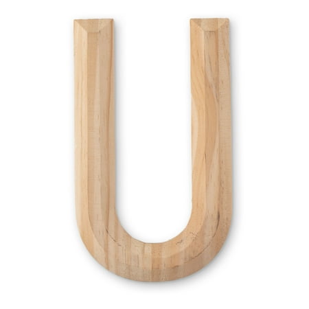 UPC: 0195158462173 | 8  Beveled Wood Letter by Make Market®