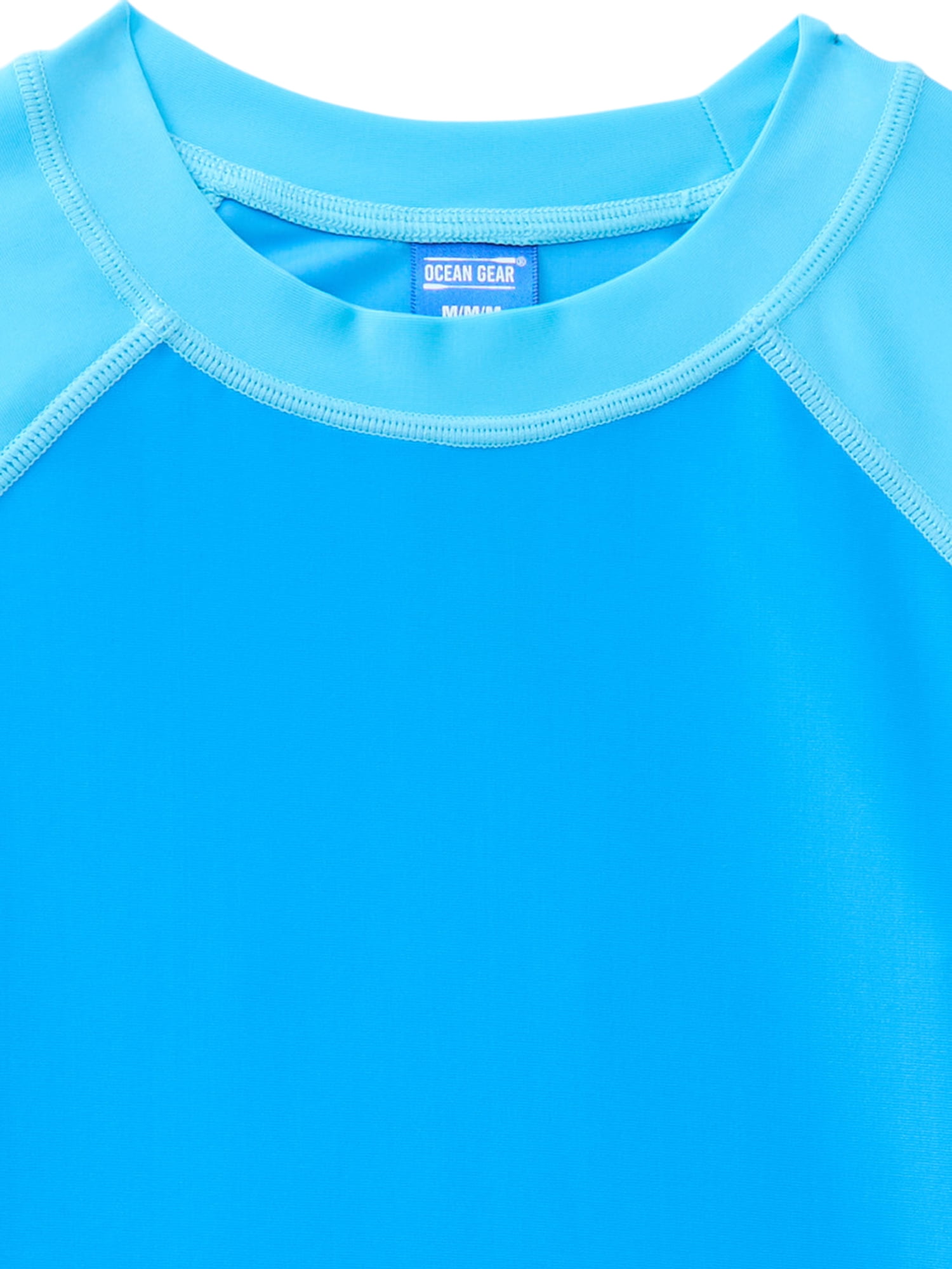 Ocean Gear Boys Rash Guard Swim Top with Long Sleeves, Sizes 4-18