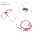 thumbnail image 1 of Rat Harness, Hamster Harness, Adjustable Small Rat Mouse Training Leash with Finder Bell Guinea Pig Harness Hamster Rope Harness Animal Harness for Pet Hamster Car, 1 of 7