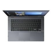 ASUS VivoBook Flip TP412 14 FHD Touch 2-in-1, Intel Core i3-8145U, Intel UHD Graphics 620, 4GB RAM, 128GB SSD, Windows 10 in S Mode, Star Grey, TP412FA-OS31T