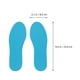 thumbnail image 2 of 2 pares de plantillas transpirables antidesgaste, almohadillas recortables para zapatos (26-36 yardas), 2 of 5