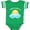 Football Green and White, variant on Inktastic Little Sunshine- Cute Sun Rainbow Letters Boys or Girls Baby Bodysuit