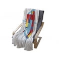 thumbnail image 4 of Southwestern Soft Flannel Fleece Throw Blanket, Mysterious of Thunderbird Abstract Tribal, Cozy Plush for Indoor and Outdoor Use, 60" x 80", Multicolor, by Ambesonne, 4 of 6