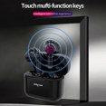 thumbnail image 5 of ZEALOT T3 White True Wireless Earbuds with Charging Box Waterproof Earphone Volume Control Mini TWS Headphone Handsfree for Sports, 5 of 5