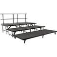 thumbnail image 1 of Stage Set for Two Guard Rails Portable Stages, 1 of 1