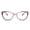 Pink, variant on 2SeeLife Narrow Cat Eye Reading Glasses for Women – Narrow-Medium Fit, Sturdy Frame, Spring Hinges, Stylish Cateye Readers, Pastel Blue, +2.75
