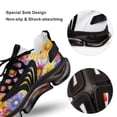 thumbnail image 7 of Color Flowers Walking Shoes for Men Woman Lightweight Tennis Fashion Elastic Sports Shoes Cushion Basketball Shoes, 7 of 7