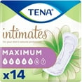 thumbnail image 2 of TENA Intimates Maximum Bladder Control Pad 6 X 14 Inch Heavy Absorbency Dry-Fast Core One Size Fits Most Adult Female Disposable, 54283 - PACK OF 14, 2 of 5