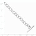 thumbnail image 2 of 925 Sterling Silver Polished Fancy Link Toggle Bracelet-Link-Bracelet for Women - 8.1 Grams, 2 of 2