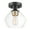 Gold, variant on Charlie 1-Light Oil Rubbed Bronze Outdoor, Indoor Semi-Flush Mount, 44301
