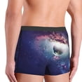 thumbnail image 5 of Daiia Planets Stars And Galaxies Men's Underwear Boxer Briefs, Cotton Stretch Moisture-Wicking Underwear-Large, 5 of 9
