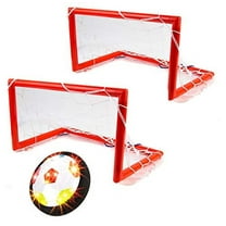 Toysery Hover Mini soccer goal set - kids soccer set - Comes with 2 Goals with Net - kids soccer goal games – soccer ball set with two goals
