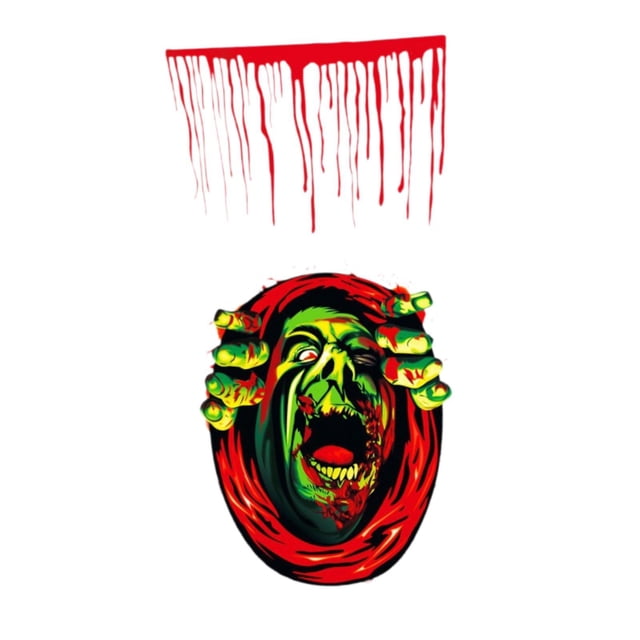 Pegatina para asiento de inodoro de Halloween para hombre, señal decorativa con cara sangrienta, decoración de Halloween Horrible, calcomanías para ta