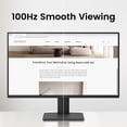 thumbnail image 4 of Monitor BenQ GW2491 de 23,8 pulgadas, 1080p, FHD, 100 Hz, IPS, cuidado de los ojos, 4 of 6