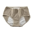 thumbnail image 1 of Pantalones fisiológicos para mujer, pantalones de tía, pantalones menstruales triangulares de cintura media con entrepierna de algodón, ropa interior a prueba de fugas, pantalones sanitarios, 1 of 1