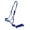 Blue, variant on Training Cowboy Knot Halter w/ Removable Lead