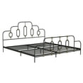 thumbnail image 6 of Novogratz Boutique Olivia Metal Bed, King, Black and Gold, 6 of 17