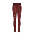 thumbnail image 4 of Awdenio New Arrivals Sequin Yoga Pants for Women Fashion Sparkly Glitter High Waist Slim Party Club Bling Trouser Leggings, 4 of 4