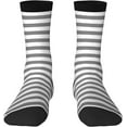 thumbnail image 2 of Colorful Unisex Novelty Pattern Crew Socks Calf Length Athletic Socks for Men Women, 2 of 8
