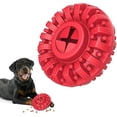 thumbnail image 1 of Juguete masticable RedDog, juguete molar de goma de grado alimenticio, dispensador de alimentos para mascotas no tóxico, juguete interactivo para limpieza de dientes, 1 of 5