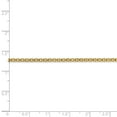 thumbnail image 4 of 14K Yellow Gold 2mm Lightweight Handmade Flat Chain, 4 of 6