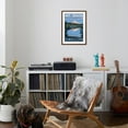 thumbnail image 4 of Art.com Mount Hood, Oregon, View of the Mountain from Lost Lake Art Print by Lantern Press, Brown Frame Wall Art, 21" x 29", 4 of 5