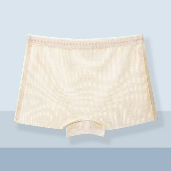 Bnwani Girls Underwear Solid Boxer Briefs Safety Solid Panties