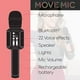 thumbnail image 3 of Micrófono Karaoke Bluetooth Singing Machine con Altavoz, Luces LED y 22 Efectos de Voz, Portátil para Adultos y Niños, Color Negro, 3 of 5
