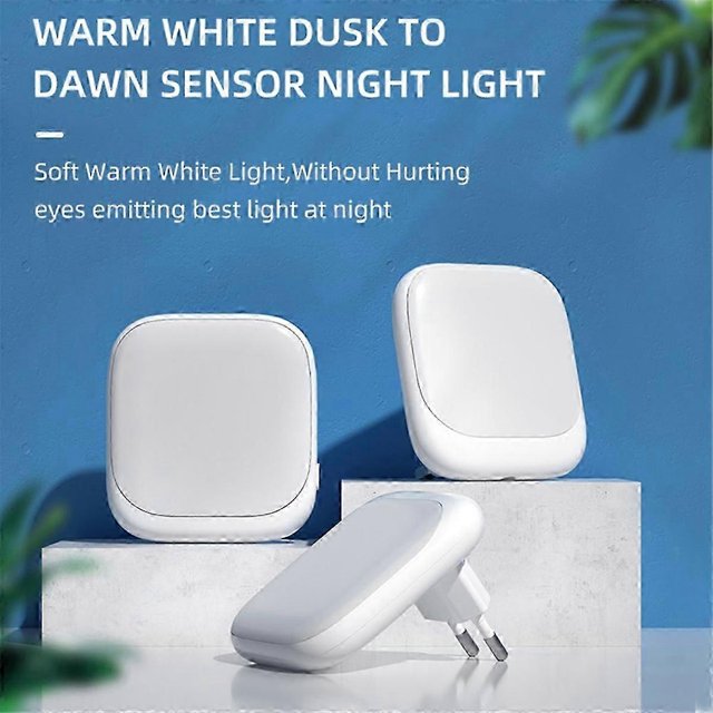 Plug-In Model Sensor Light Multi-Functional Practical Dimmable Intelligent Light Sensing Night Ligh
