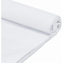 3 Yards White Cotton Fabric 43.3 inch Wide 100% Cotton Fabrics by The Yard Embroidery Quilting Muslin Fabric Linen Fabrics for Sewing Material Apparel Cloth Crafts diy