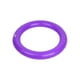 thumbnail image 2 of Vogacara Base antideslizante de la pelota de yoga hecha de PVC, ligera, fácil de limpiar, base de pelota de yoga para ejercicio, cómoda masajeadores púrpura, 2 of 6