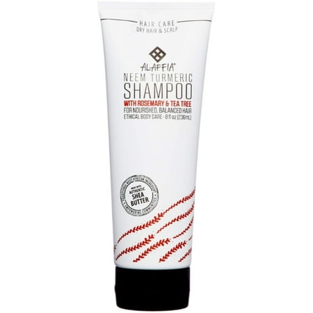Alaffia Neem Turmeric Shampoo 8 oz