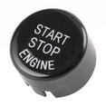 thumbnail image 4 of Maoww Car Start Button Cap Engine Ignition Switch Cover Trim Auto Parts, Replacement for F Series, Black, 4 of 7