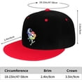 thumbnail image 3 of Dandys World Baseball Cap, Children's Hip-Hop Adjustable Snap Button Baseball Cap, 3 of 6