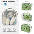 thumbnail image 5 of Bear Kiwi Slices Makeup Bags Set Travel Toiletry Bags Portable Cosmetic Bags Organizer Waterproof 2 Packs, 5 of 7