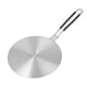 thumbnail image 1 of Placa difusora de calor de acero inoxidable, placa difusora de calor eléctrica de gas de acero inoxidable para estufa de gas, cocina de inducción, placa de conducción de calor, rendimiento lleno de energía, 1 of 8