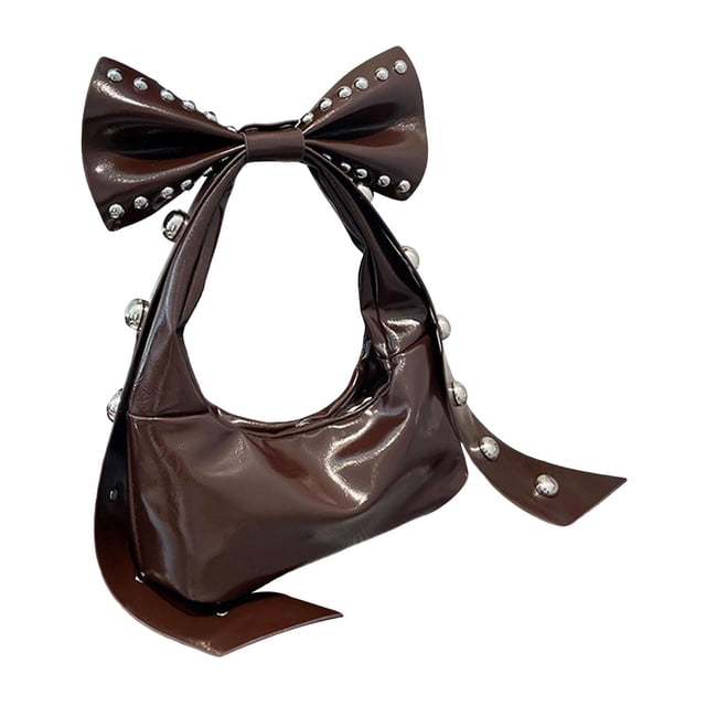 Bolsa de hombro bolso para mujeres Goth Y2K Pouch para viajes de viaje al aire libre Café
