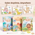 thumbnail image 4 of Jar Melo Paint with Water Books for Toddlers, Mess Free Watercolor Painting Activity for Kids Ages 1-3, 2-4, 4-6, Art Craft Coloring Gift with Brush, Airplane Travel Activities for Toddlers, Ocean, 4 of 9