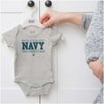thumbnail image 5 of US Navy Logo Team Strength Value Romper Boys or Girls Infant Baby Brisco Brands NB, 5 of 6
