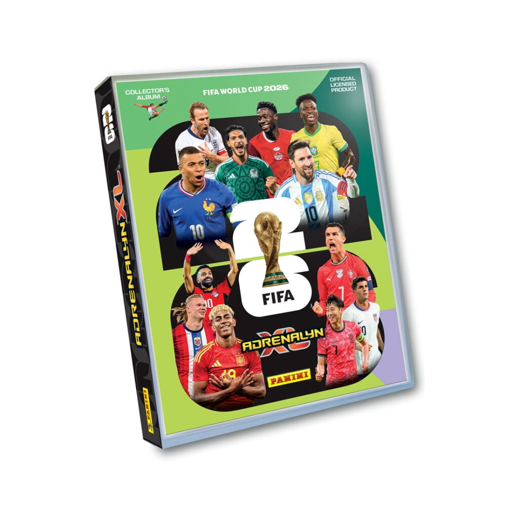 2026 Panini Adrenalyn XL FIFA World Cup Cards - Starter Pack (Album, 20 Cards + LE & Golden Baller)