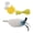 Green, variant on BIMZUC Adjustable Indoor Cat Toy for Doorways, Traceless Hook Bouncing Teaser with Rabbit Hair Green Tail Feather, 3.94 inches / 10 cm, Feline Exercise