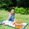 thumbnail image 4 of Canvas Insulated Bento Bag Heat Insulation Thick Tote Bag Hand Carry Large Capacity Lunch Box Bag Insulation Bag (145), 4 of 4