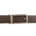 thumbnail image 2 of Costyle New Belt Men Automatic Adjustable Leather Belts, Brown, 2 of 5